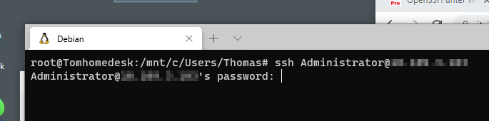 openssh install