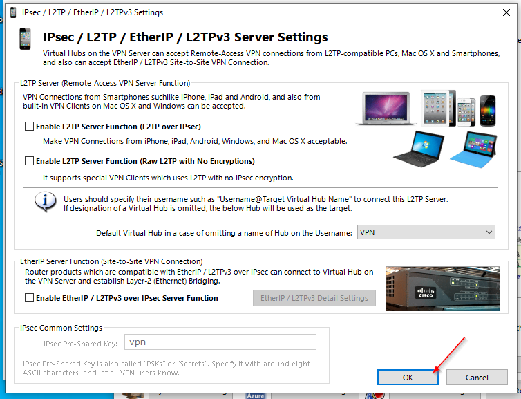 creating a vpn server mac